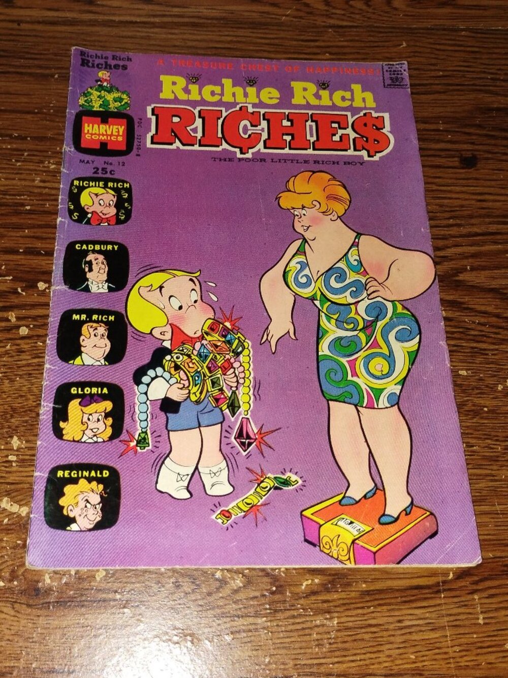 Richie Rich Riches #12 (Harvey Comics, 1974)